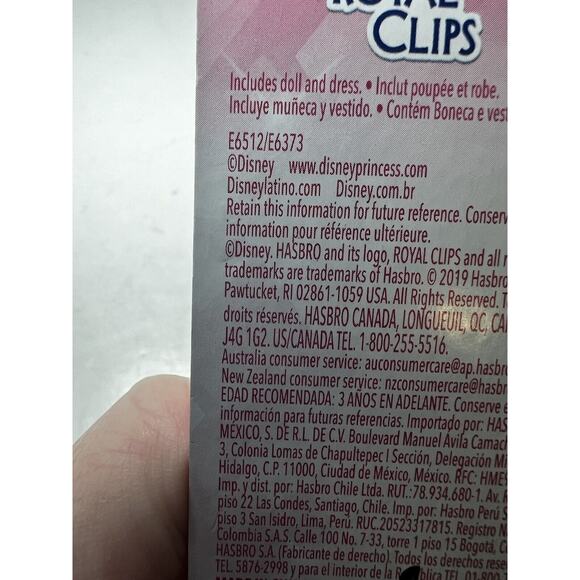 NEW Disney Princess Belle Royal Clips Clip-on Dress Beauty & The Beast Hasbro - Picture 7 of 8